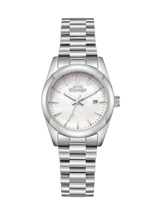 Slazenger Women's Watch with Silver Metal Bracelet