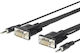 Vivolink Audio Μετατροπέας 3.5mm / VGA male σε 3.5mm / VGA male 1τμχ