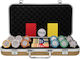 Set of 300 Numbered Poker Chips Athens 14g Luxu...