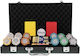 Set of 300 Numbered Poker Chips Athens 14g Luxu...