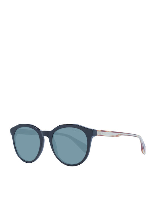 Ted Baker Women's Sunglasses with Blue Plastic Frame and Blue Lens