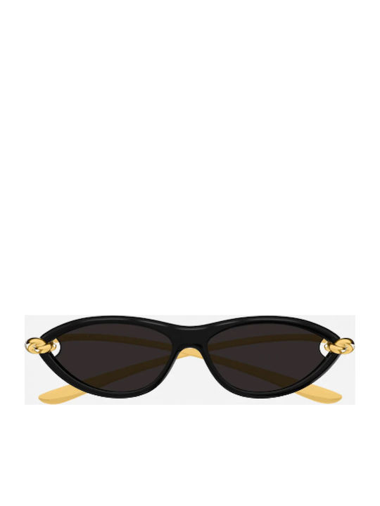 Bottega Veneta Damen Sonnenbrille mit Schwarz G...