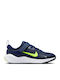 Revolution Revolution Kids Sports Shoes Running with Hoop & Loop Closure Blue