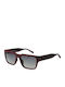 Timberland Men's Sunglasses with Burgundy Plastic Frame and Gray Gradient Lens TB9336-H 67D