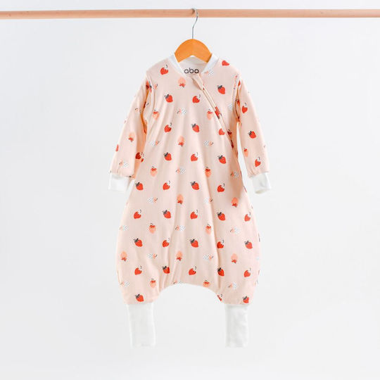 abo Winter Sleeping Bag with Feet Strawberry