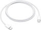 Apple Braided USB 2.0 Cable USB-C male - USB-C Λευκό 1m 1111209080040