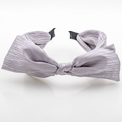 Fabric Hair Headband Bow Purple