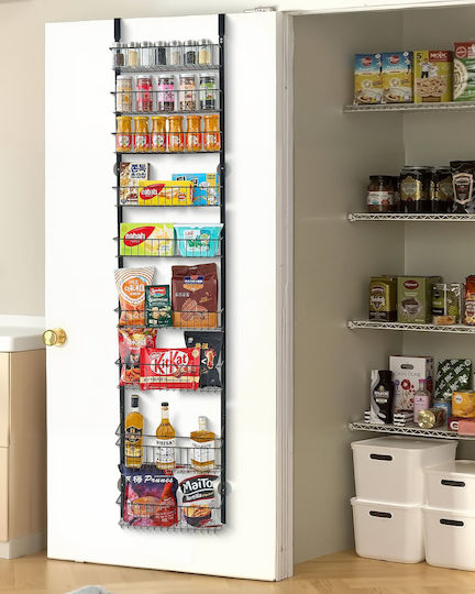 Vevor Pendant Inox Shelf 76.8x7.1x76.8cm Black