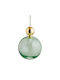 Ebb & Flow Pendant Light Blue with Socket G4 10x10cm