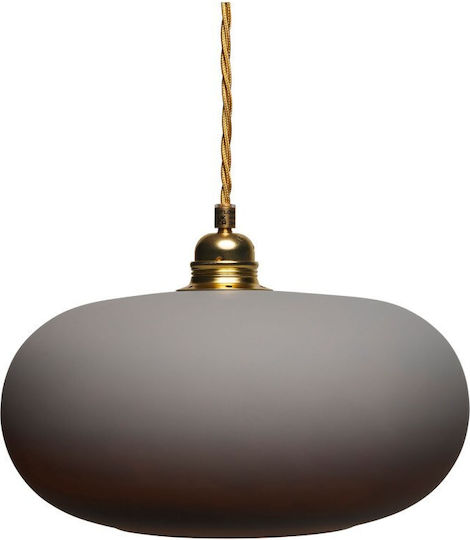Ebb & Flow Pendant Light Brown with Socket E27 29x29cm