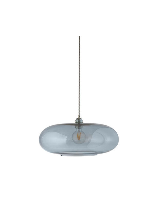 Ebb & Flow Pendant Light Silver with Socket E27...