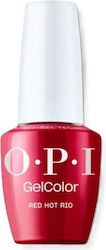 OPI Color Halb-permanenter Nagellack Red Hot Ri...