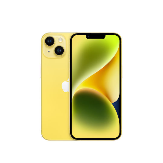 Apple iPhone 14 (6/256GB) Yellow Refurbished Grade A