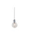 Ebb & Flow Pendant Light Gold with Crystals for Socket G4 7x7cm