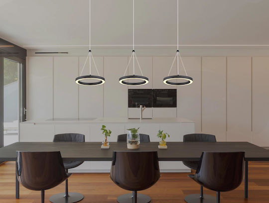 Globo Lighting Висящо Осветително Тяло Черен