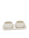 Secret de Gourmet Ορντεβιέρα Λευκή Π10xΜ20xΥ6.5cm 3τμχ