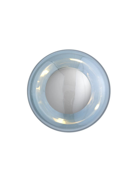 Ebb & Flow Ceiling Mount Light Turquoise with Socket E14