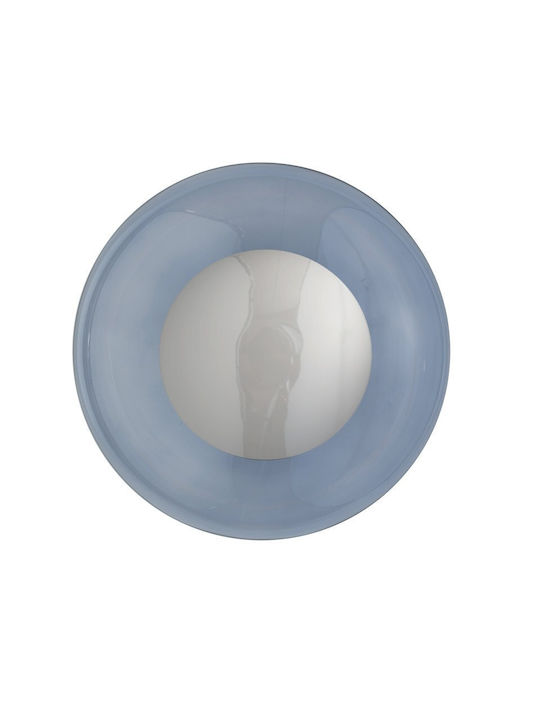 Ebb & Flow Ceiling Mount Light Turquoise with Socket E27