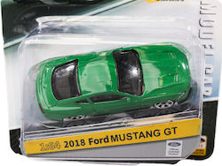 2018 Ford Mustang Gt Msz Мащаб 1:64 Зелена Играчка Количка
