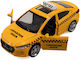 Msz Toy Car Elantra Taxi Scale 1:40 Yellow