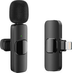 Apexel APL-MIC004 Ασύρματο Μικρόφωνο Πέτου, Clip On Apexel APL-MIC004 Ασύρματο Μικρόφωνο Πέτου, Clip On