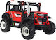 Kids 12V Electric Ride On Tractor Red