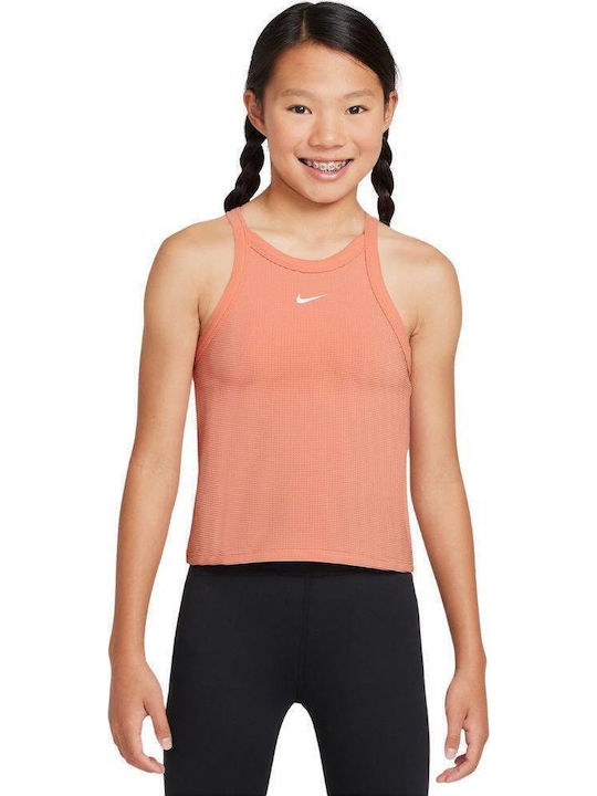 Nike Παιδική Μπλούζα Κοντομάνικη Apricot