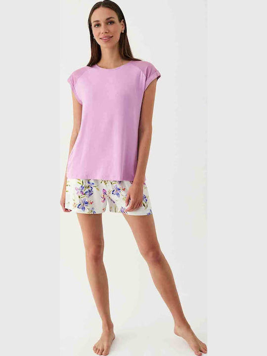 Promise Summer Women's Pyjama Set Lila
