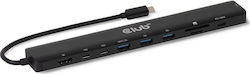 Club3D USB-C Докинг станция с HDMI 4K PD Ethernet (CSV-2550) Club3D USB-C Докинг станция с HDMI 4K PD Ethernet (CSV-2550)