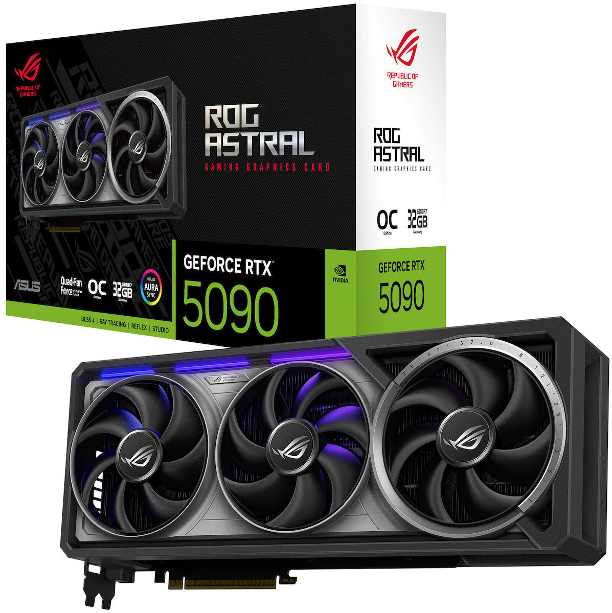 Asus GeForce RTX 5090 32GB GDDR7 Astral OC Edition Κάρτα Γραφικών