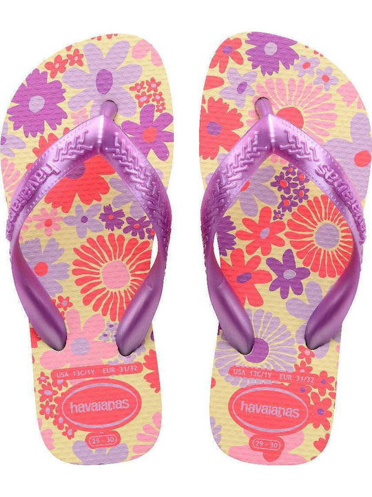 Havaianas Șlapi pentru copii Multicolor Flores