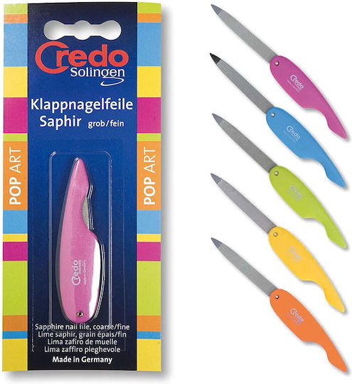 Credo Saphir-Nagelfeile Grob Fein Reise-Feile Saphir Zwei Oberflächen
