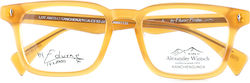 Alexander Wintsch 7513 Kanchenjunga C3 Unisex Κοκαλινα Γυαλιά Οράσεως Τετράγωνα Μπεζ Alexander Wintsch 7513 Kanchenjunga C3 Unisex Κοκαλινα Γυαλιά Οράσεως Τετράγωνα Μπεζ