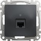 Schneider Electric Gn.komp.rj45 5utp Schwarz Anthra.sedna Des