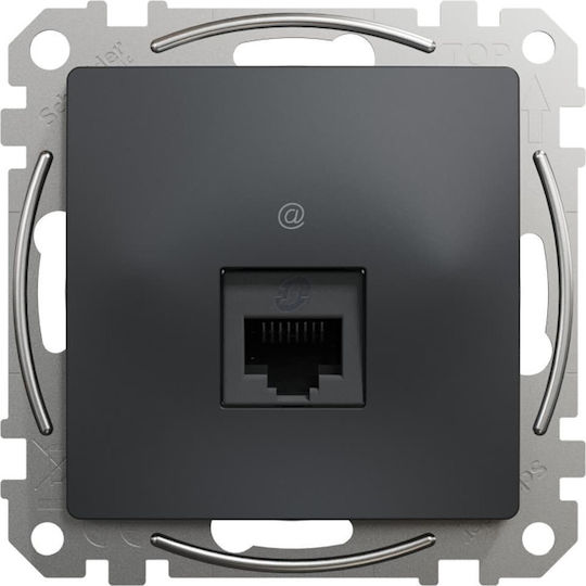 Schneider Electric Gn.komp.rj45 5utp Schwarz Anthra.sedna Des