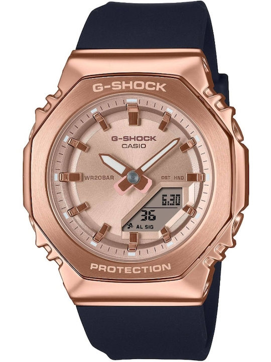 Casio G-shock Women's Watch with Black Rubber Strap
