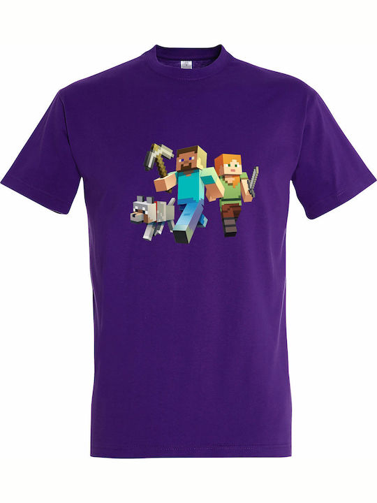 kirikoko Kids' T-shirt Dark Purple