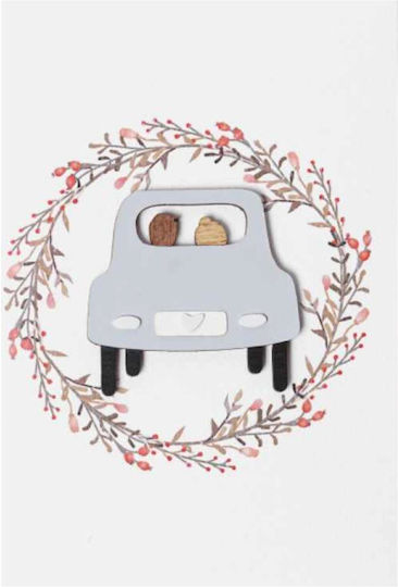Mini Greeting Card Couple Car Joy Brand