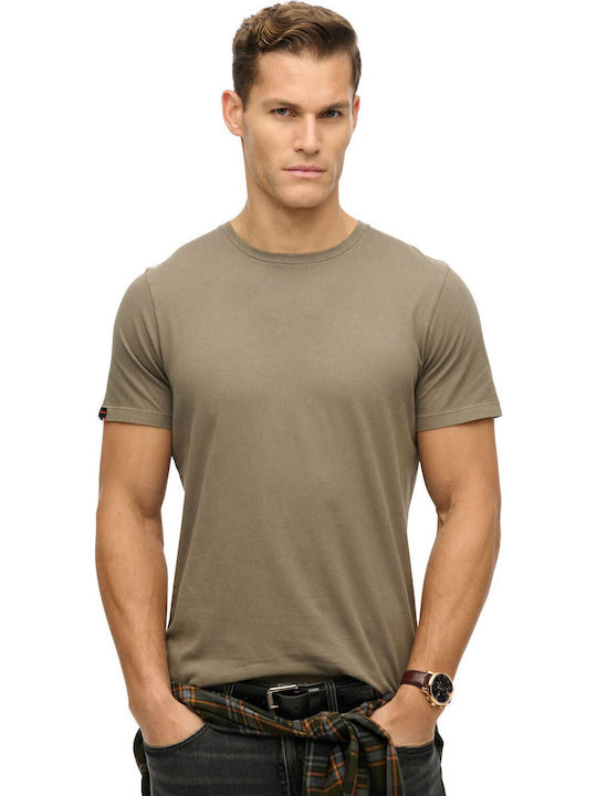 Superdry T-shirt Washed Morel Brown