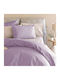 Palamaiki Etoile Σετ Σεντόνια Μονά με Λάστιχο 110x200+32εκ. Lilac (3τμχ)