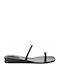 Women's Flat Sandals in Black Color