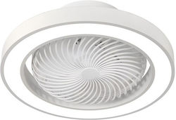 Eurolamp Πλαφονιέρα 50cm με Φως Λευκή 300-25073 Eurolamp Πλαφονιέρα 50cm με Φως Λευκή 300-25073