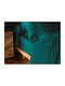 Douceur d'Intérieur Sheet Super-Double with Elastic 160x200cm. Lina Emerald Green