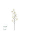 Globostar Artificial Decorative Branch White Yellow Magnolia Y108cm