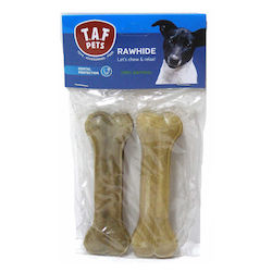 Taf Pets Συμπαγές Φυσικό Κόκκαλο Μάσησης 12,5cm 40-50gr 2τμχ Taf Pets Συμπαγές Φυσικό Κόκκαλο Μάσησης 12,5cm 40-50gr 2τμχ