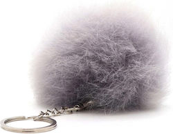 Inkari Alpaca-silver Fluffball-keychain-bag Charm
