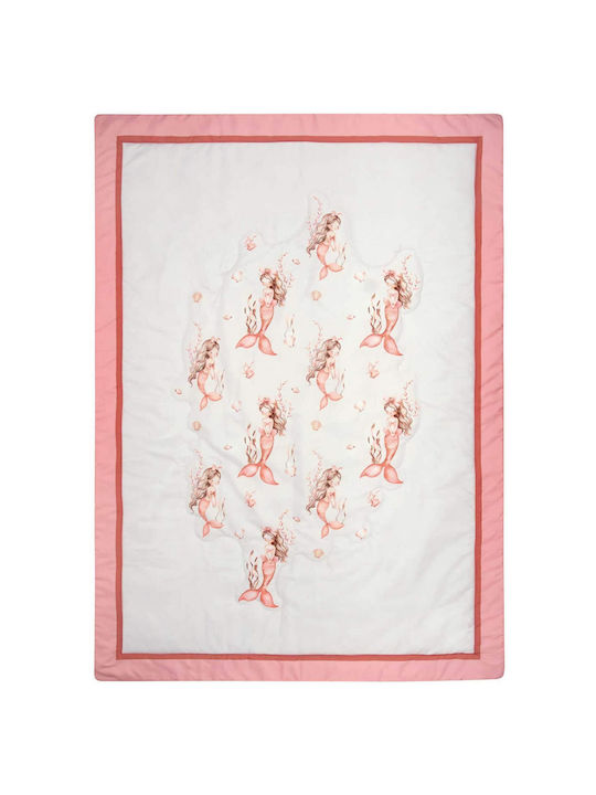Greenwich Polo Club Βρεφικό Κουβερλί Microfiber Grey, Pink 110x150cm