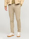 Herrenhose Chino Elastisch Schlank Passform Crockery