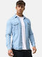 Langärmlig Jeans Hemd Jean