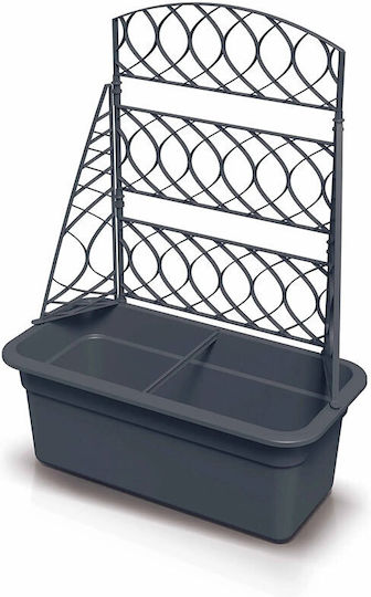 Prosperplast Blumenkasten Kunststoff Gray 580cm.